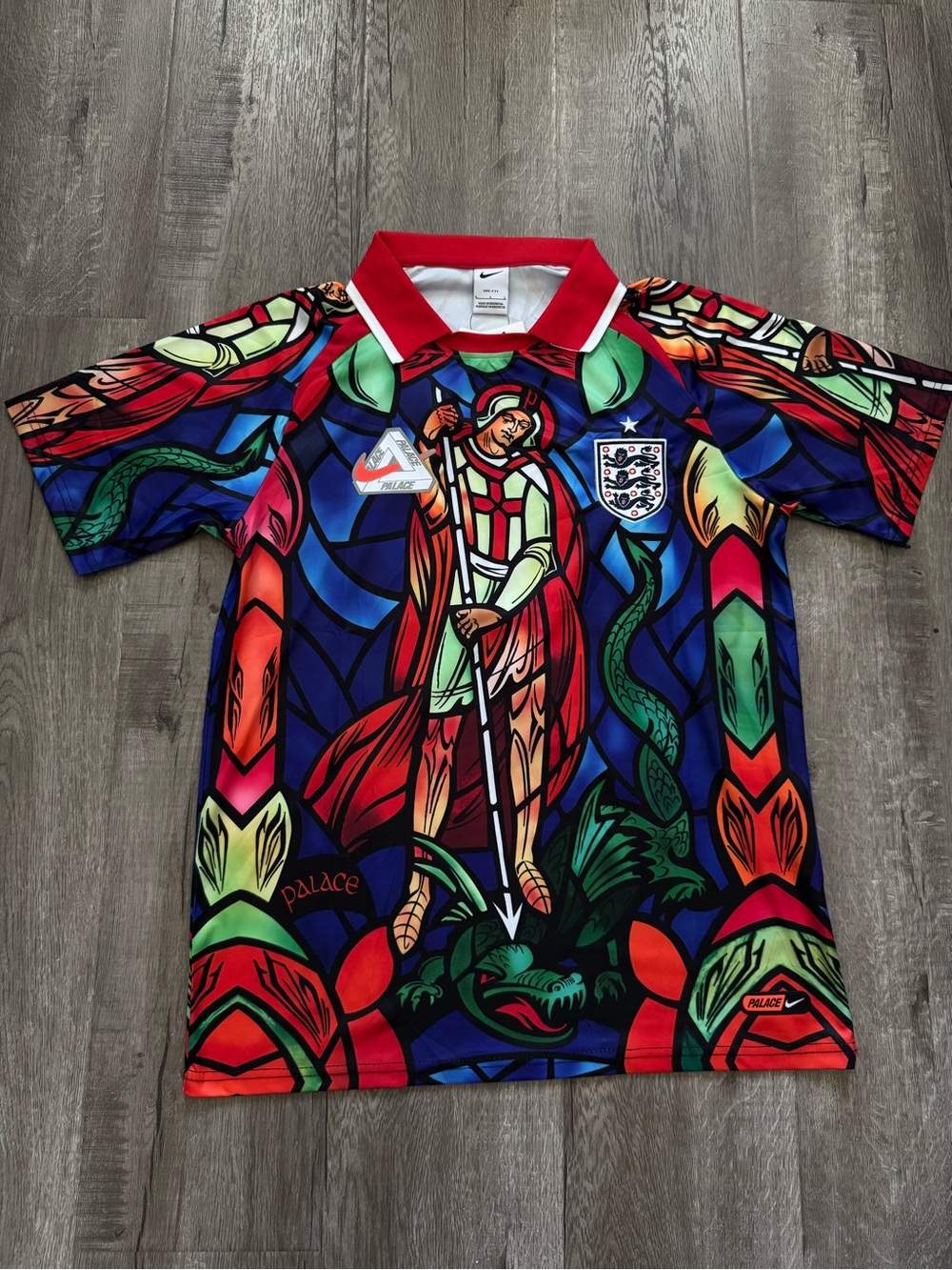 Palace x Nike England Dri-FIT Football Jersey